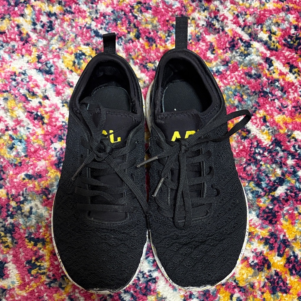 APL Black Knit Sneakers